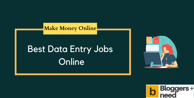 Best online data entry jobs