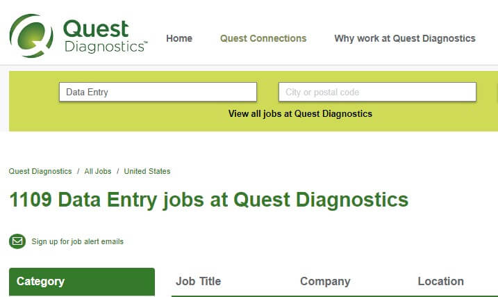 Quest diagnostics