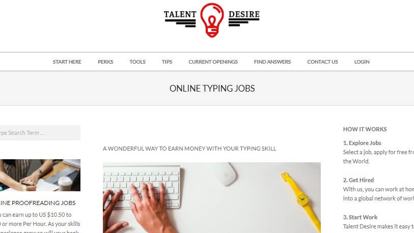 Talent desire