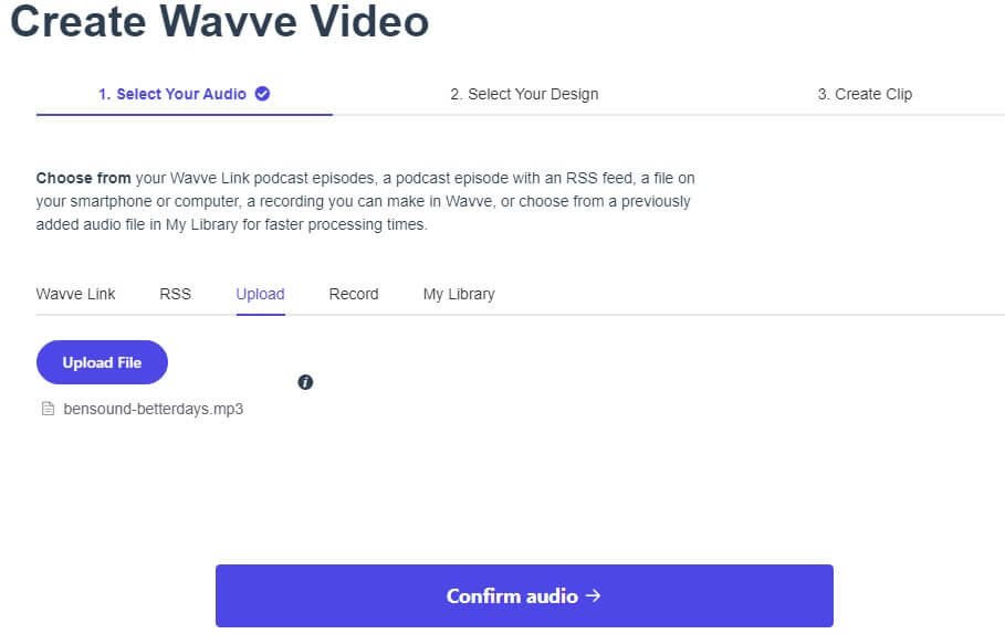 Create wavve video