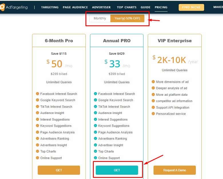 Adtargeting Yearly Plan 50 Off Coupon Adtargeting yearly plan 50 off coupon
