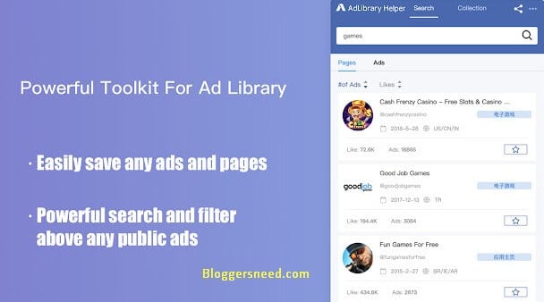 Ad Library Ad library