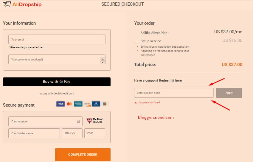 Sellika discount code