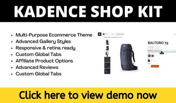 Kadence Ecommerce Theme Wordpress Kadence ecommerce theme wordpress