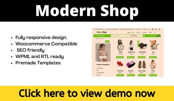 Modern Shop Modern shop