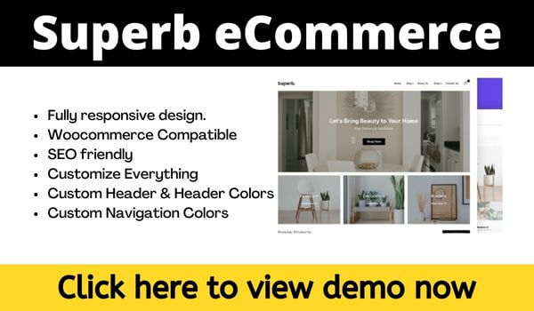 Superb Ecommerce Superb ecommerce