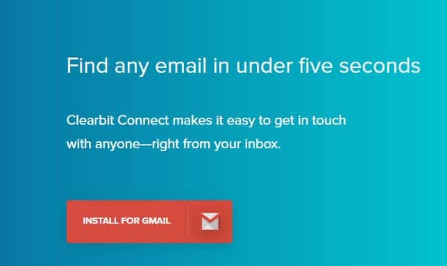 Clearbit connect