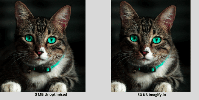 Before after optimization