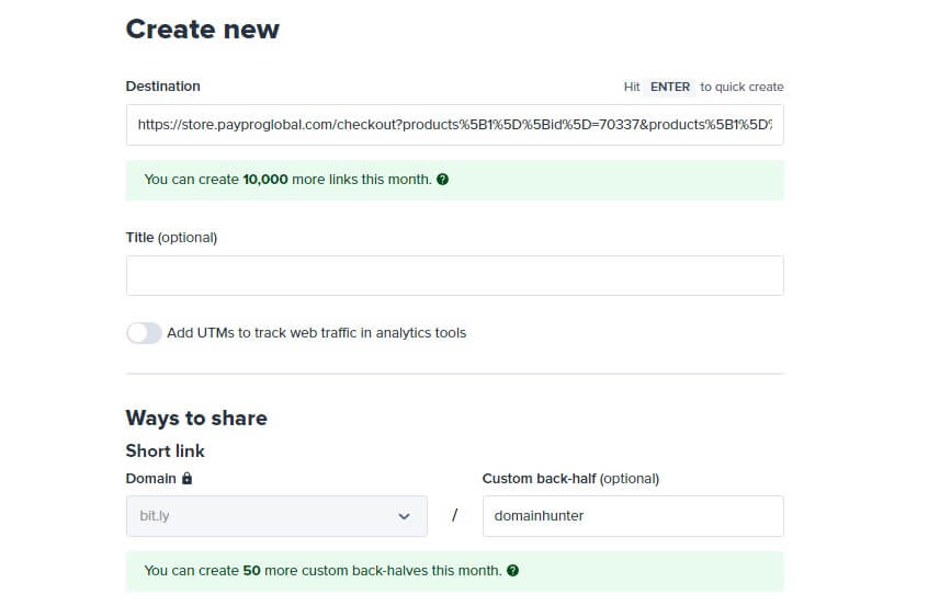 Bitly Link Cloaking Bitly link cloaking