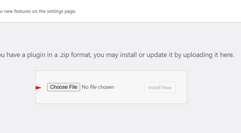Plugin Choose File Plugin choose file