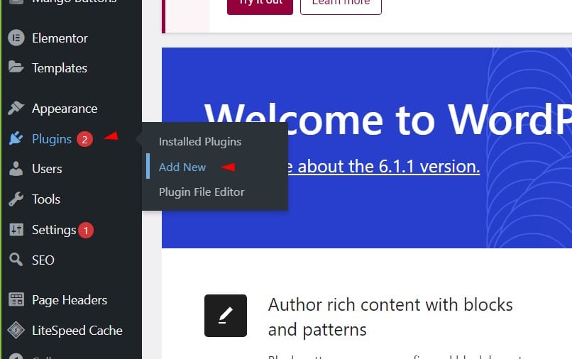 Plugin Dashboard Plugin dashboard