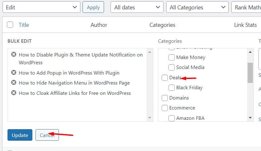 Add New Category To Posts Add new category to posts