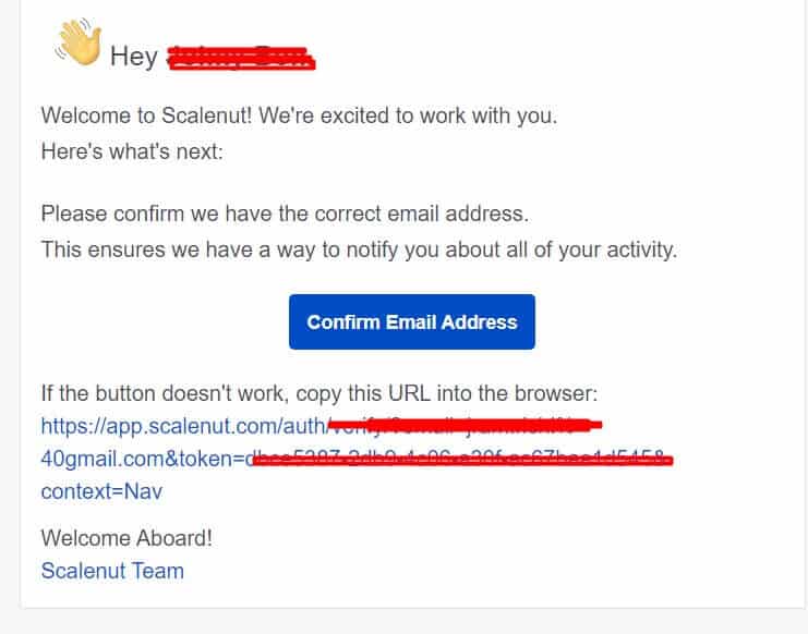 Email From Scalenut Email from scalenut
