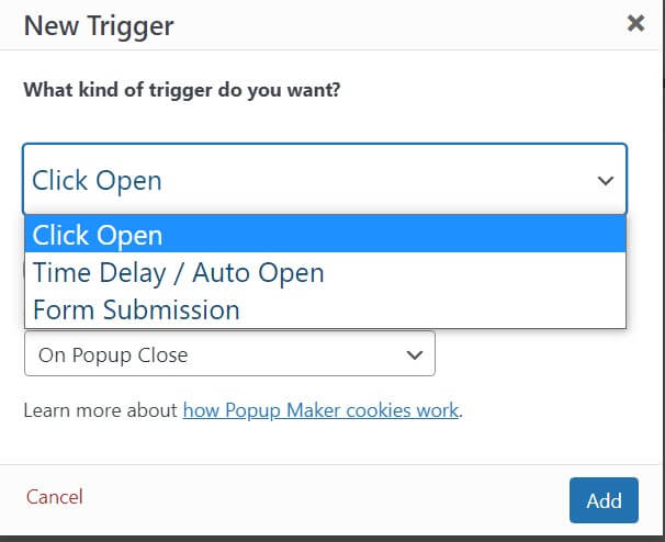 New Trigger New trigger