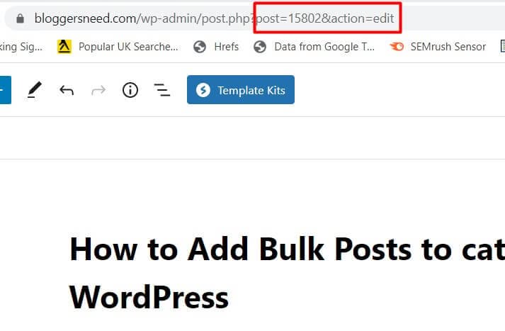 Post url id