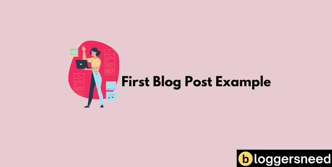 First Blog Post Example First blog post example