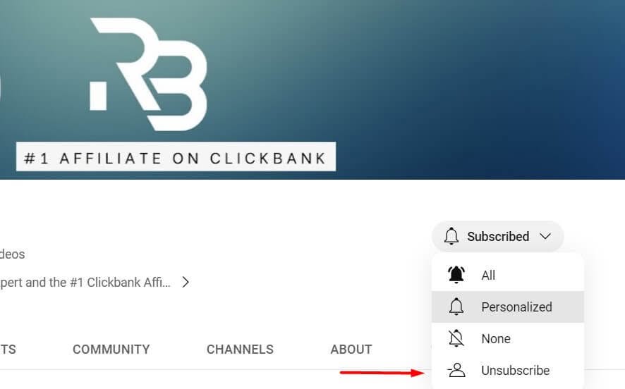 Unsubscribe Channel On Youtube Unsubscribe channel on youtube