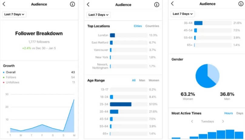 Instagram insights