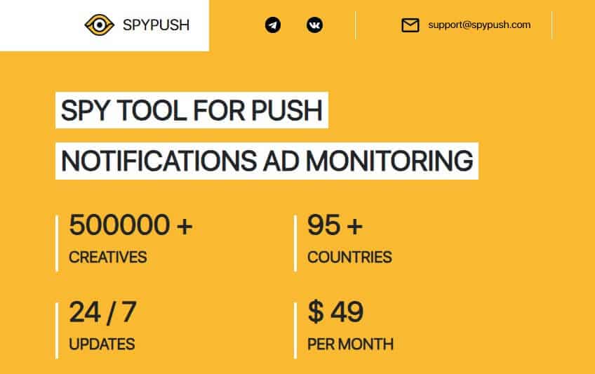 Spypush push notification spy tool