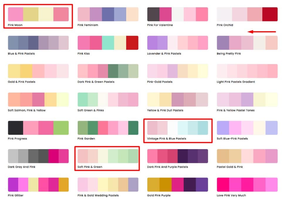 Website-color-themes