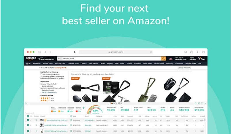 Chrome extension zonguru