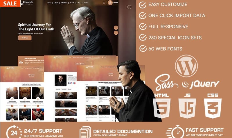 Churchly Church Wordpress Theme Churchly church wordpress theme