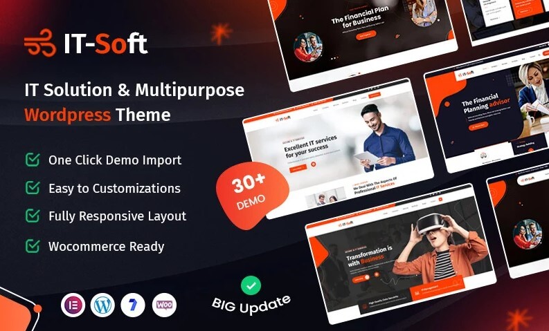 It soft business wordpress theme