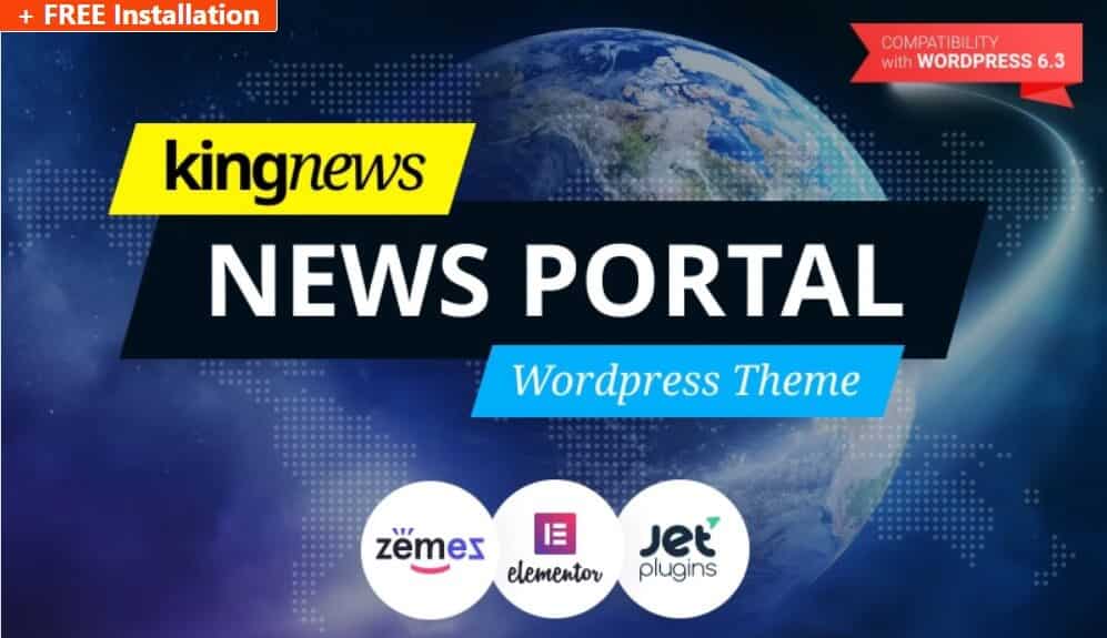 Kingnews News Wordpress Theme Kingnews news wordpress theme