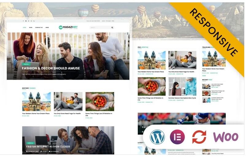Magazinry Magazine Wordpress Theme Magazinry magazine wordpress theme