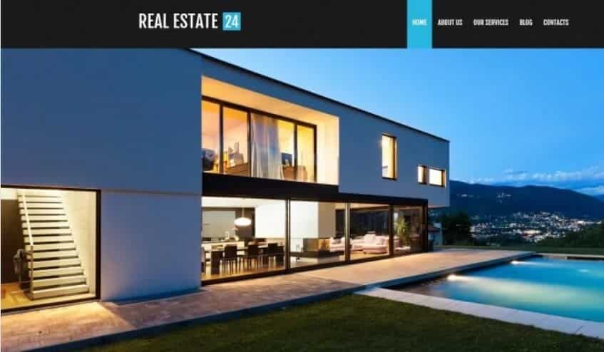 Realtor real estate wordpress theme