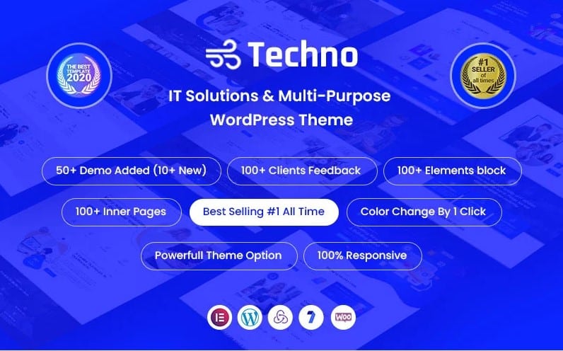 Techno business wordpress theme