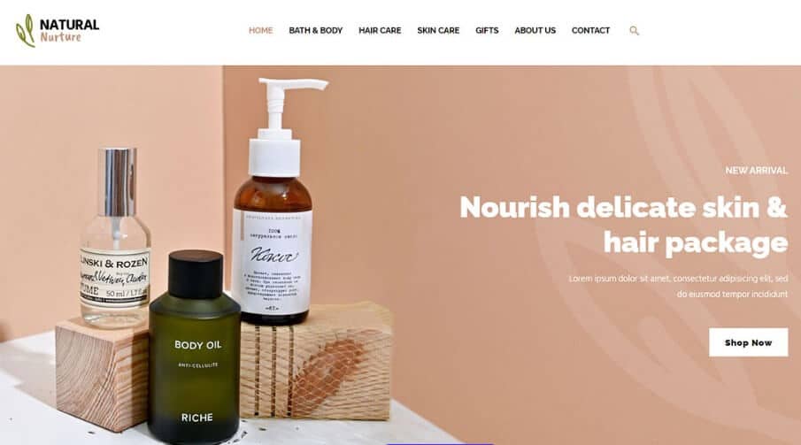 Beauty products store