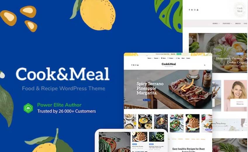 Cook &Amp; Meal - Food Blog &Amp; Recipe Wordpress Theme Cook & meal - food blog & recipe wordpress theme
