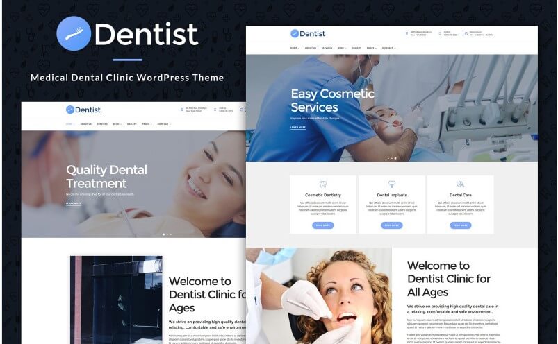 Dentist - Dental Medical Clinic Wordpress Theme Dentist - dental medical clinic wordpress theme