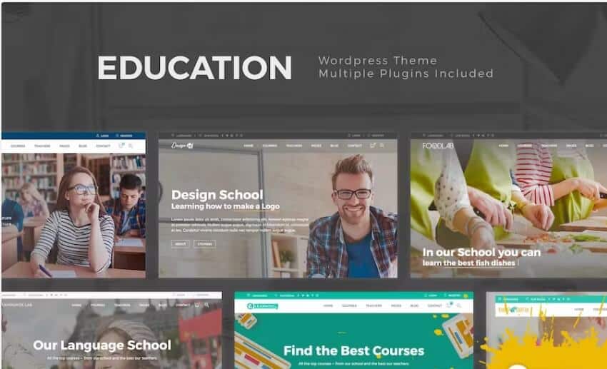 Education wordpress theme