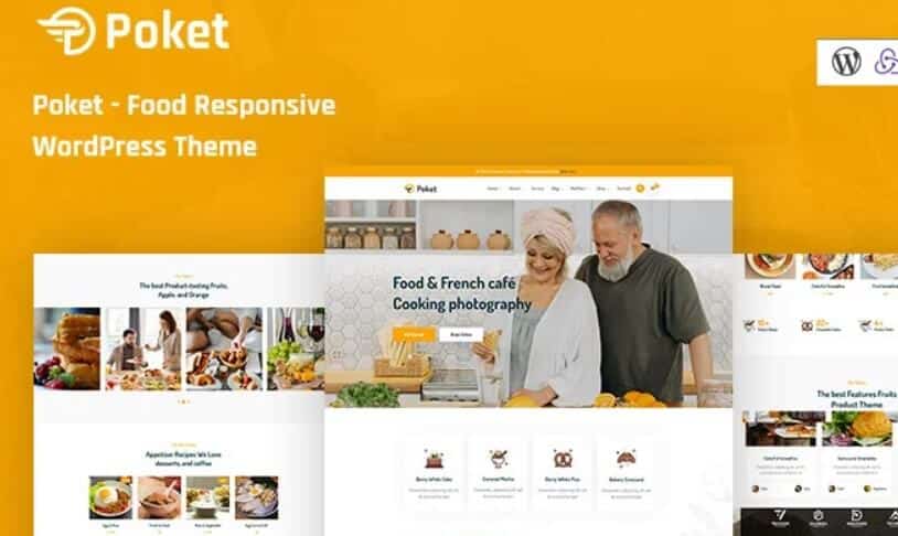 Poket food wordpress theme