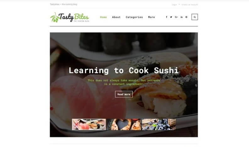 Tastybites - Recipe &Amp; Food Blog Wordpress Theme Tastybites - recipe & food blog wordpress theme