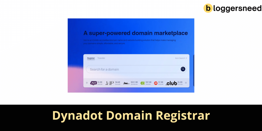 Dynadot domain service