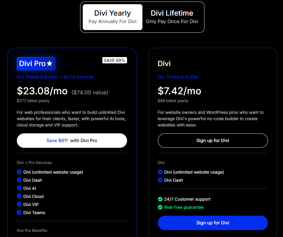 Elegant themes divi yearly discount