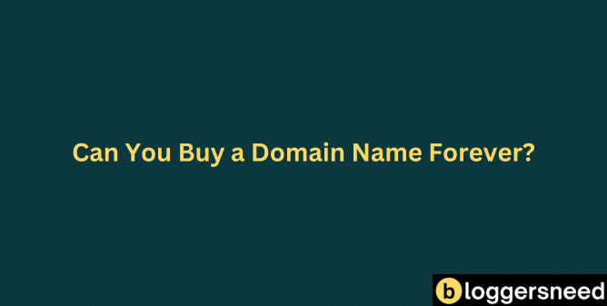 Permanent domain