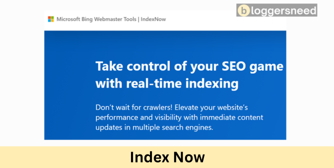 Index Now Website Tool Index now website tool