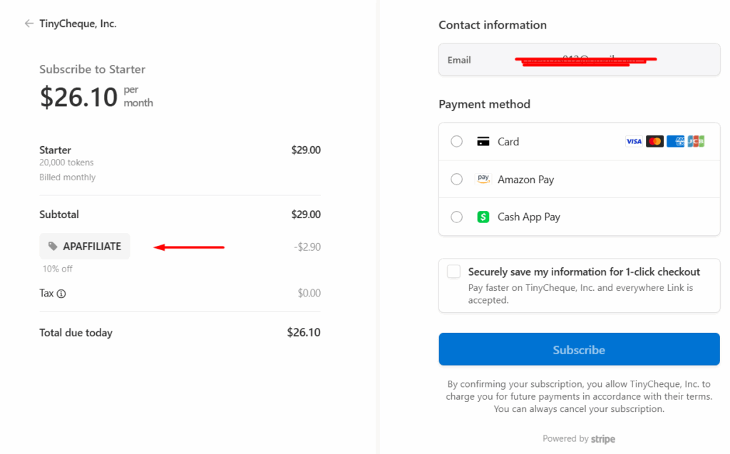 Autpostingai discount code page