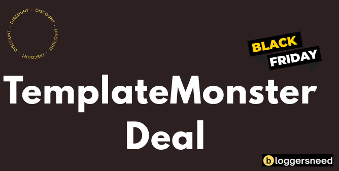 Templatemonster Black Friday Deal Templatemonster black friday deal